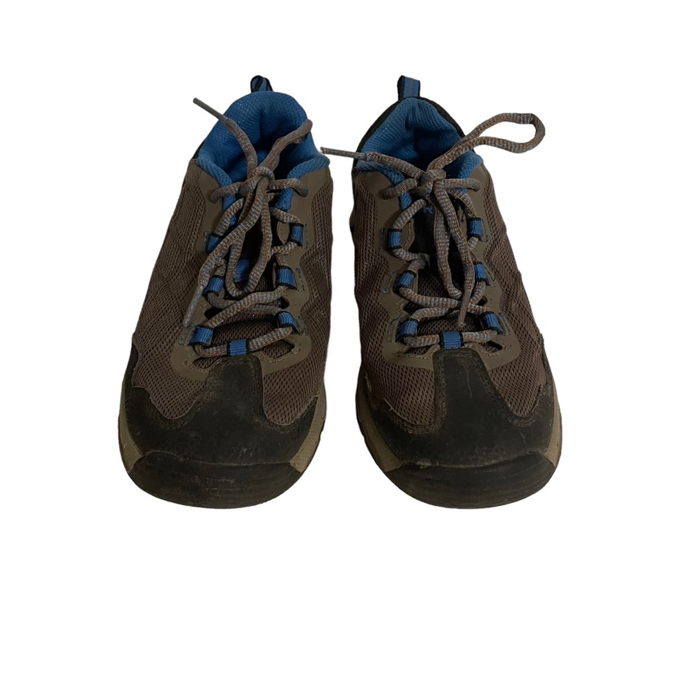 Merrell Chameleon‎ Low 2.0 Boys Hiking Shoes Brown Blue MK261300 Size 5M - Picture 3 of 10